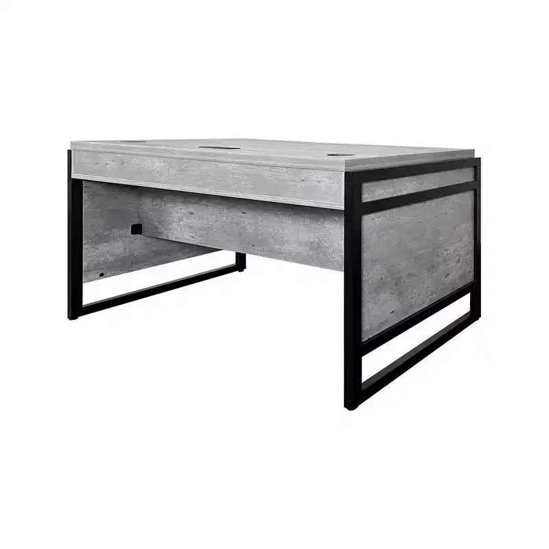 Scrivania da ufficio Mason Modern in laminato di legno - Martin Furniture