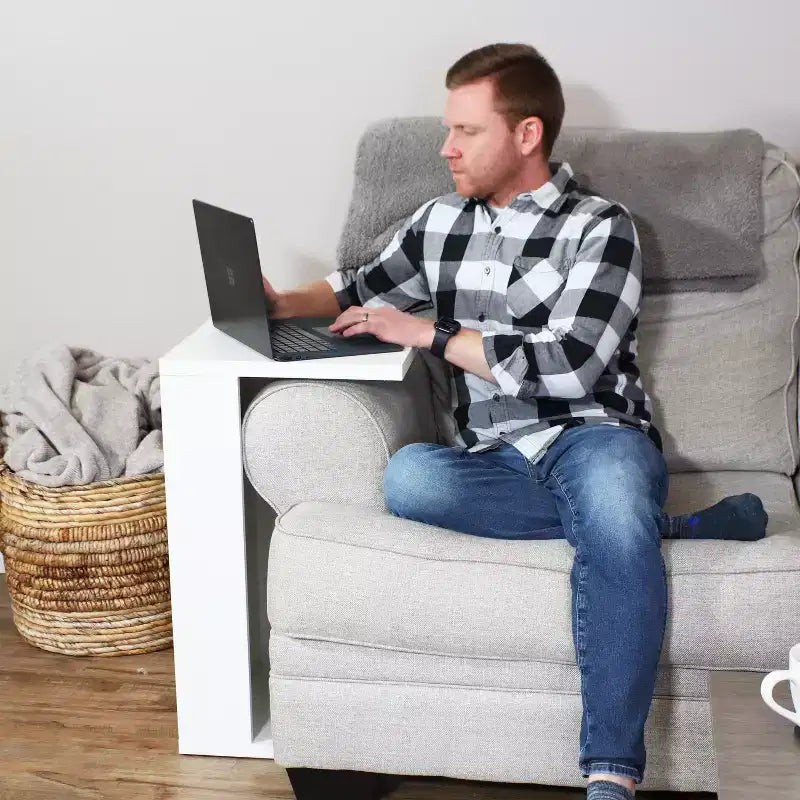 Tavolino da salotto decorativo multiuso 2-in-1 per interni Sunnydaze