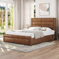 Yaheetech Letto Imbottito con 3 Cassetti Contenitore e Porte USB Integrate