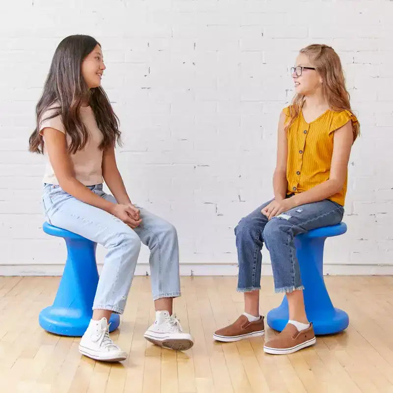 ECR4Kids Twist Active Wobble Stool, altezza seduta 45,72 cm, Arredamento per la classe