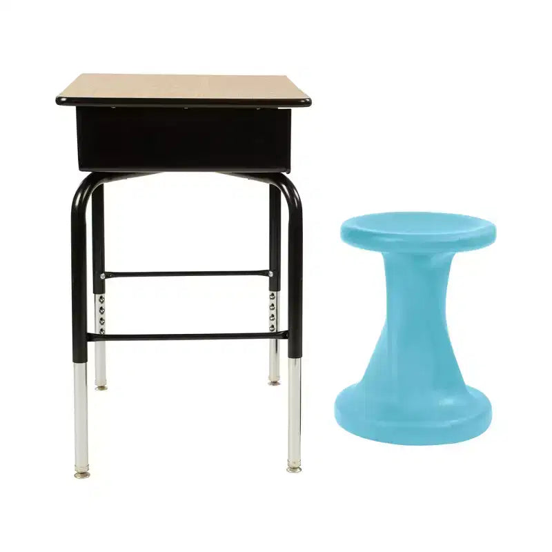 ECR4Kids Twist Active Wobble Stool, altezza seduta 45,72 cm, Arredamento per la classe