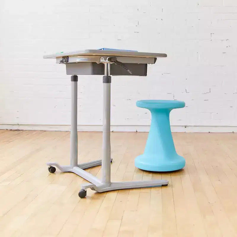 ECR4Kids Twist Active Wobble Stool, altezza seduta 45,72 cm, Arredamento per la classe