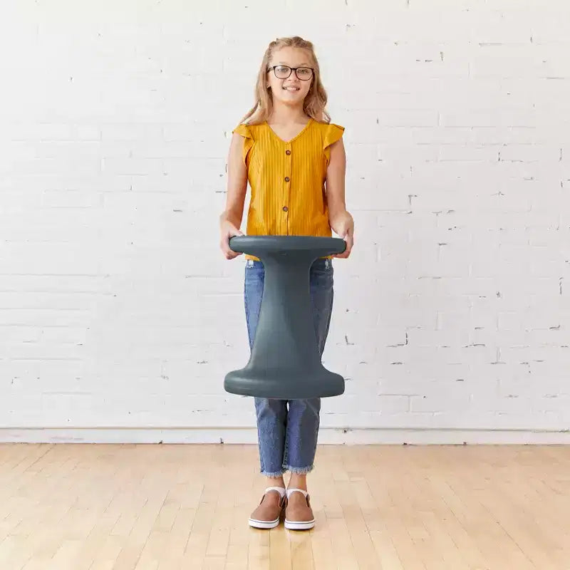 ECR4Kids Twist Active Wobble Stool, altezza seduta 45,72 cm, Arredamento per la classe