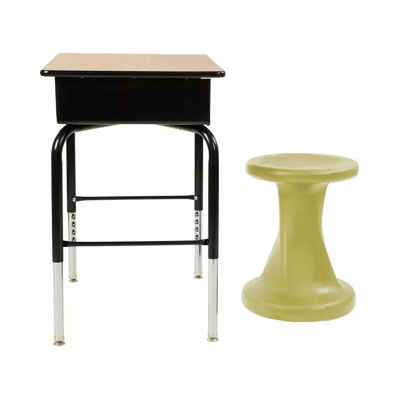 ECR4Kids Twist Active Wobble Stool, altezza seduta 45,72 cm, Arredamento per la classe