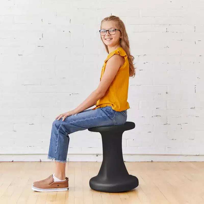 ECR4Kids Twist Active Wobble Stool, altezza seduta 45,72 cm, Arredamento per la classe