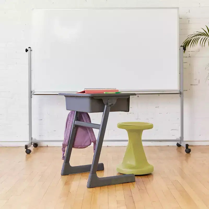 ECR4Kids Twist Active Wobble Stool, altezza seduta 45,72 cm, Arredamento per la classe