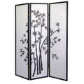 Legacy Decor Bamboo Print Oriental Privacy Shoji Screen Room Divider
