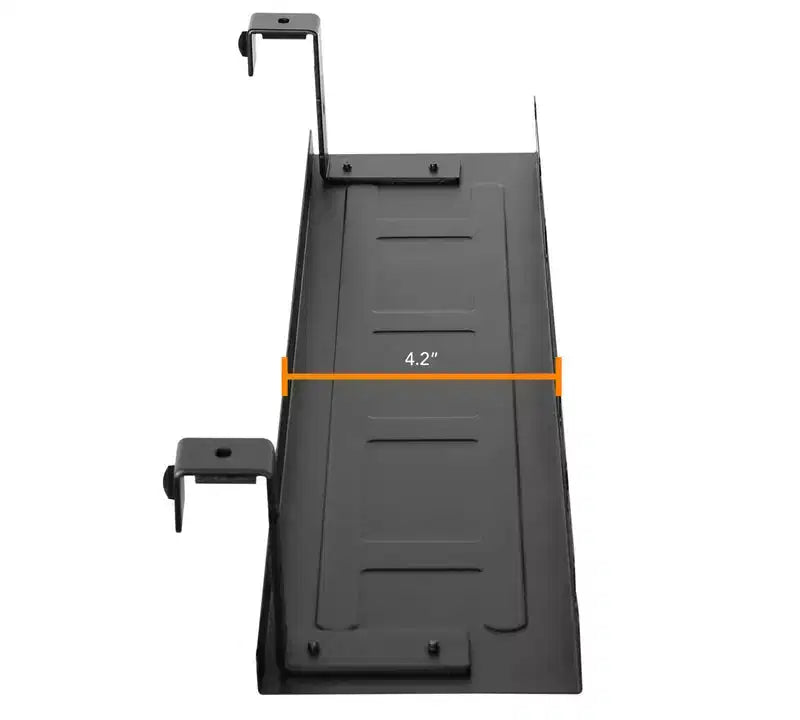 Mount-It! Vassoio portacavi da sottoscrivania, Cesto per la gestione dei cavi per computer desktop, laptop, scrivanie sit-stand e postazioni di lavoro