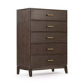 Plank+Beam Solid Wood Contemporary 5-Drawer Dresser