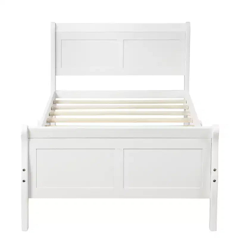 Letto a piattaforma matrimoniale/una piazza e mezza/queen size con testiera e pediera RE-ModernLuxe