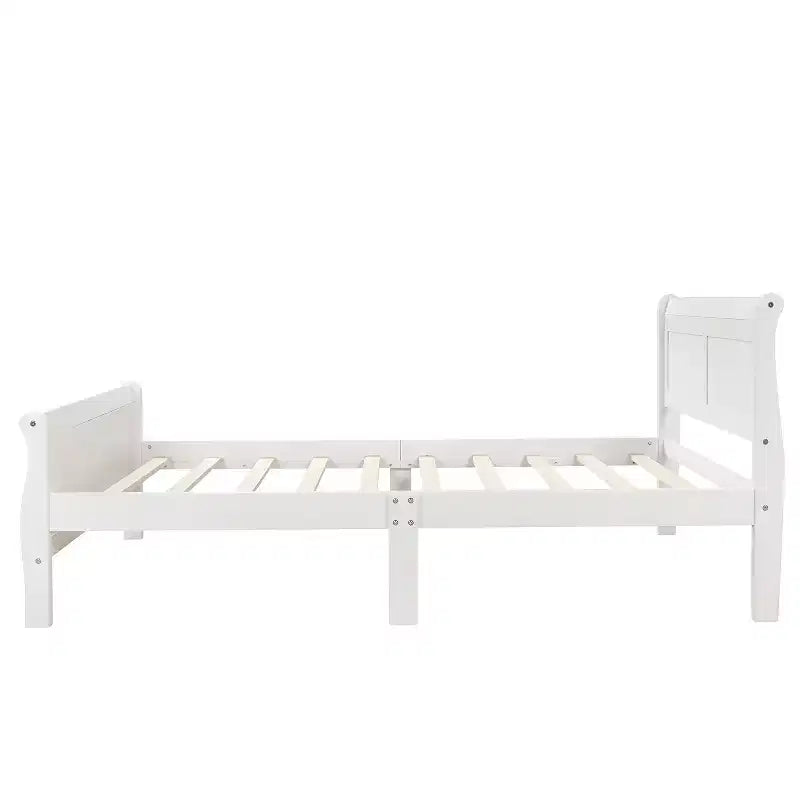 Letto a piattaforma matrimoniale/una piazza e mezza/queen size con testiera e pediera RE-ModernLuxe