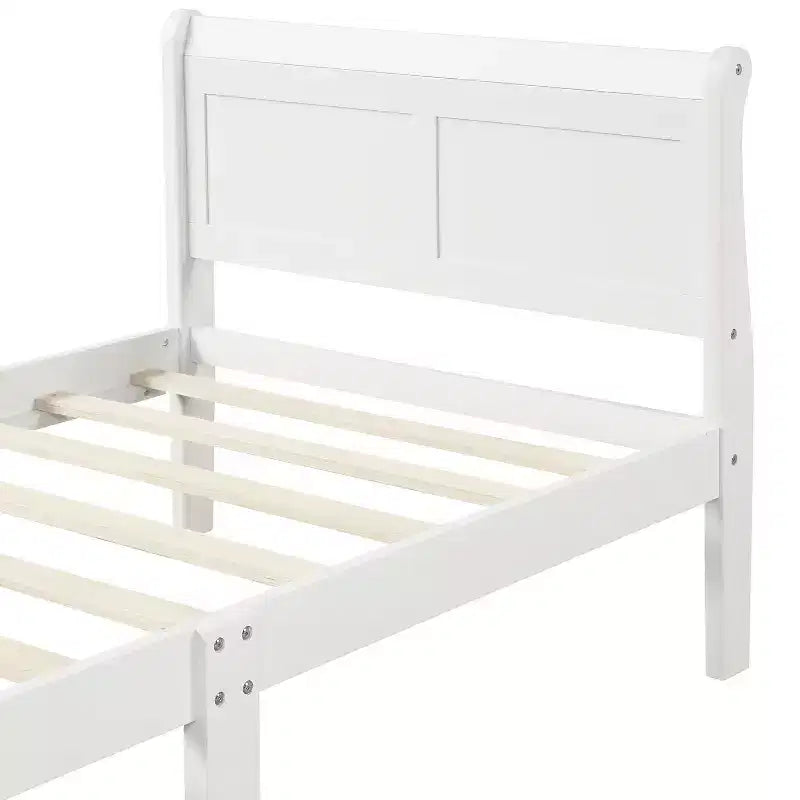 Letto a piattaforma matrimoniale/una piazza e mezza/queen size con testiera e pediera RE-ModernLuxe