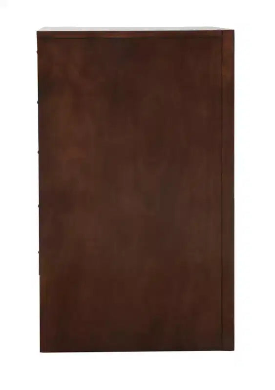 Comodino Marilla a 3 cassetti di Passion Furniture (71 cm A x 58 cm L x 43 cm P)
