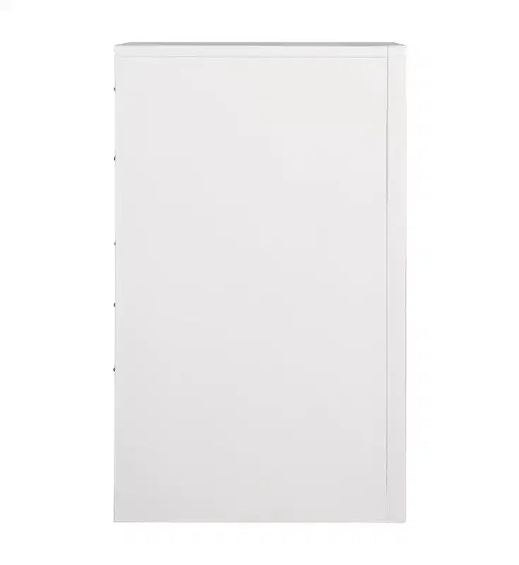 Comodino Marilla a 3 cassetti di Passion Furniture (71 cm A x 58 cm L x 43 cm P)