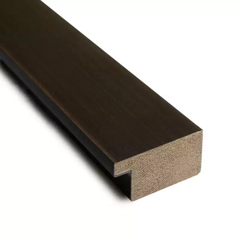 Specchio da parete per bagno Amanti Art Espresso Brown in legno senza smusso