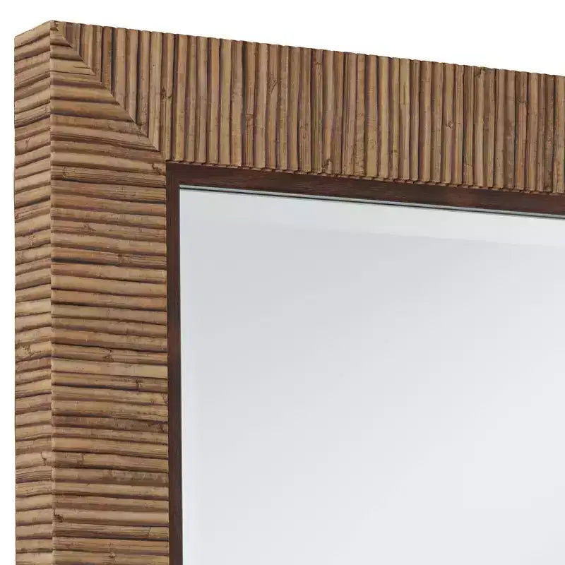 Specchio da parete rettangolare Uttermost Farria 24 x 36, finitura naturale opaca