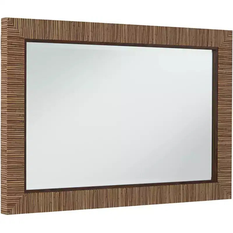 Specchio da parete rettangolare Uttermost Farria 24 x 36, finitura naturale opaca