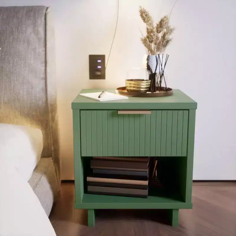 Comodino Granville Modern con 1 Cassetto - Manhattan Comfort