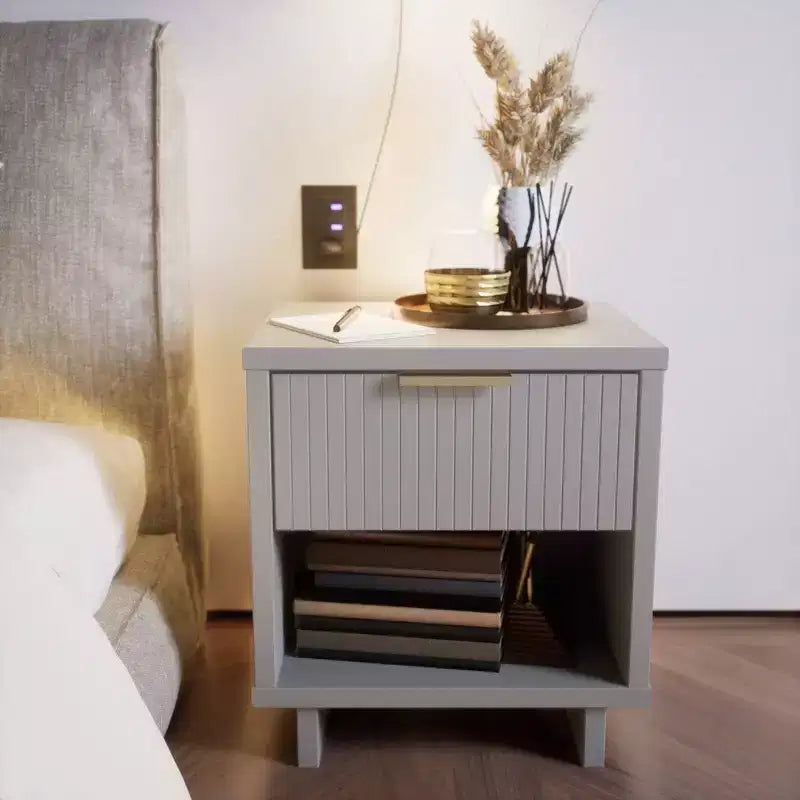 Comodino Granville Modern con 1 Cassetto - Manhattan Comfort