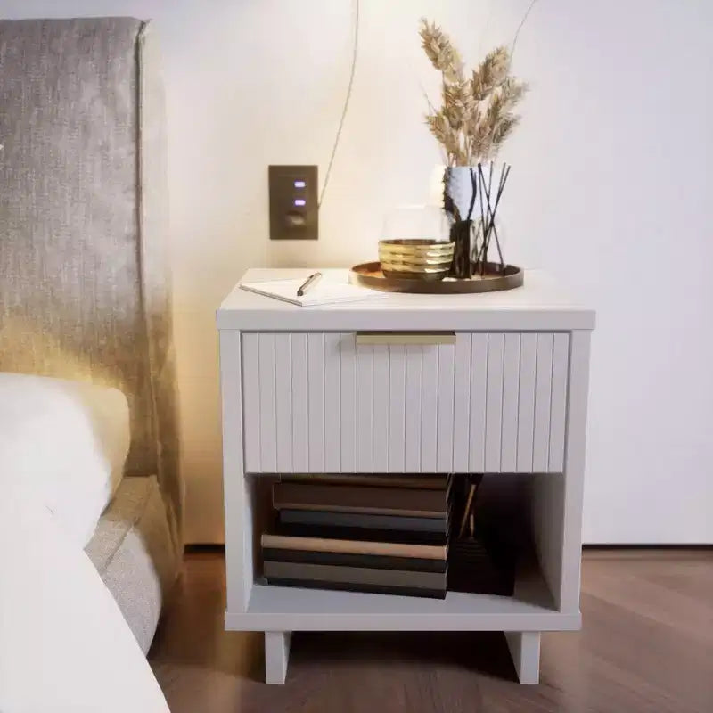 Comodino Granville Modern con 1 Cassetto - Manhattan Comfort
