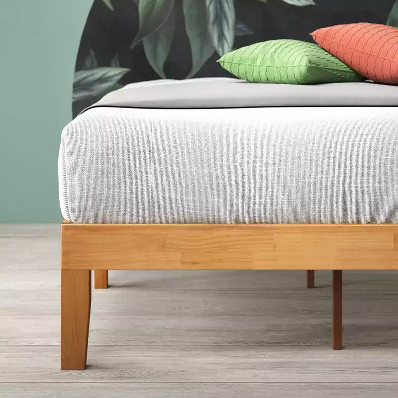 Moiz 14 Struttura letto in legno colore naturale - Zinus