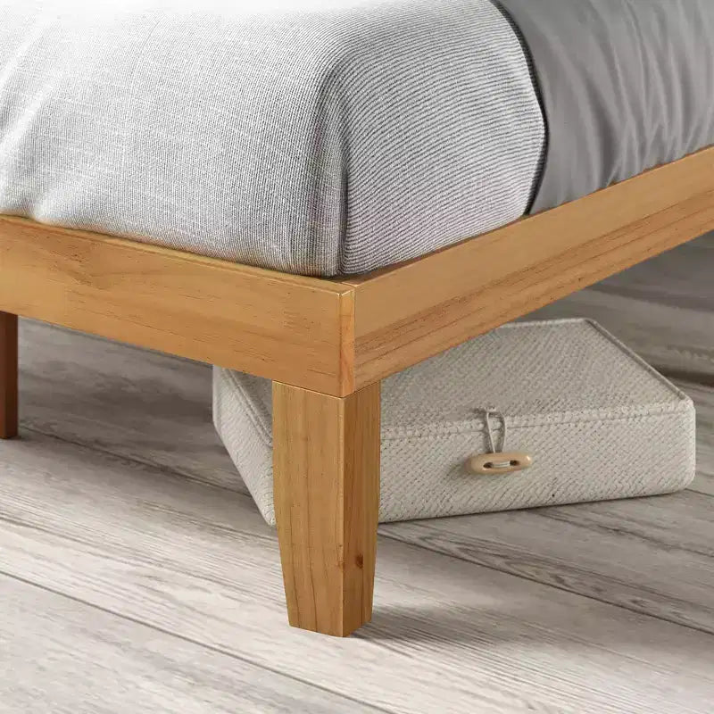 Moiz 14 Struttura letto in legno colore naturale - Zinus
