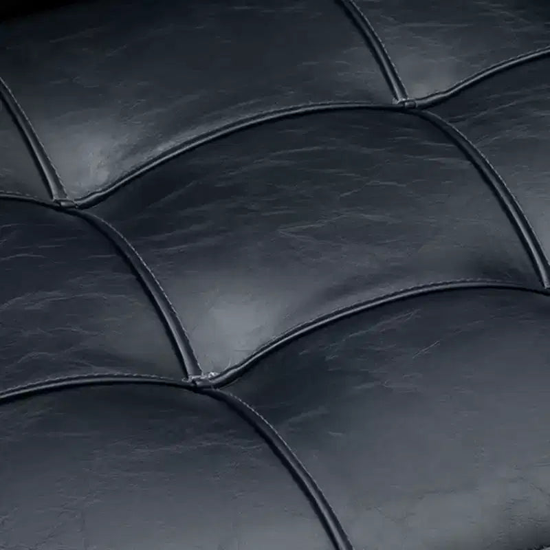 Sedia da ufficio Josua Modern Button-tufted con gambe in metallo | KARAT HOME