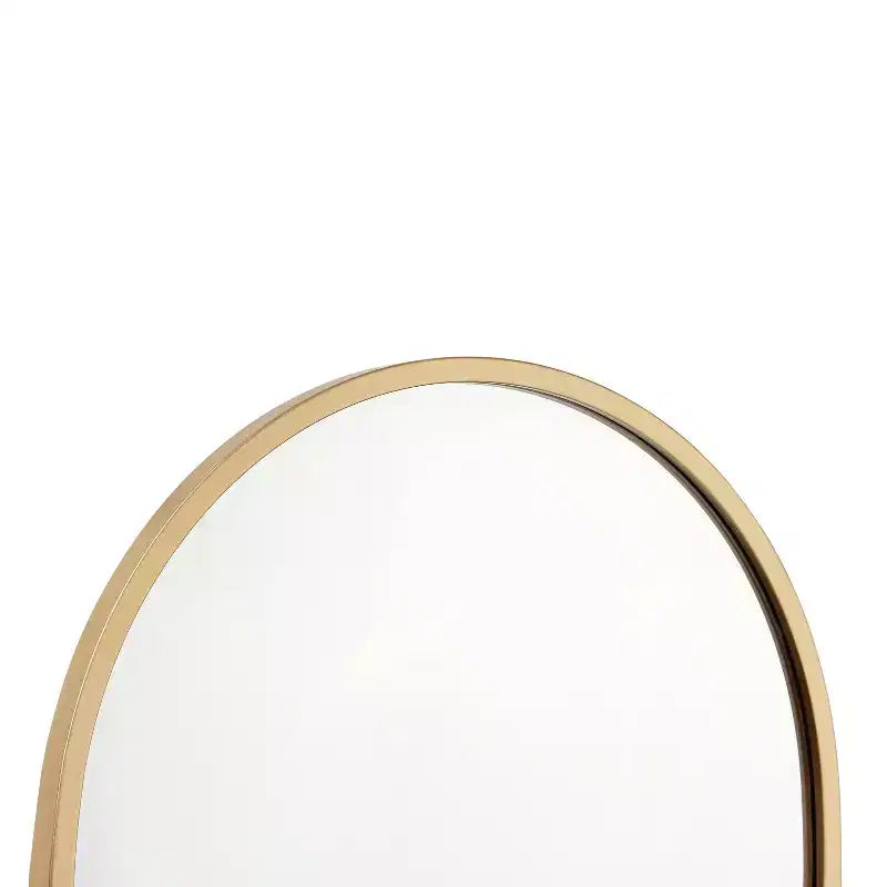 Flash Furniture Mila Specchio da Parete con Cornice ad Arco in Metallo per Corridoi, Ingressi, Sale da Pranzo e Soggiorni