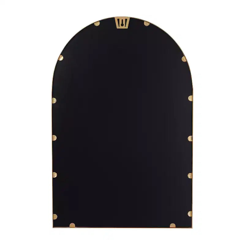 Flash Furniture Mila Specchio da Parete con Cornice ad Arco in Metallo per Corridoi, Ingressi, Sale da Pranzo e Soggiorni