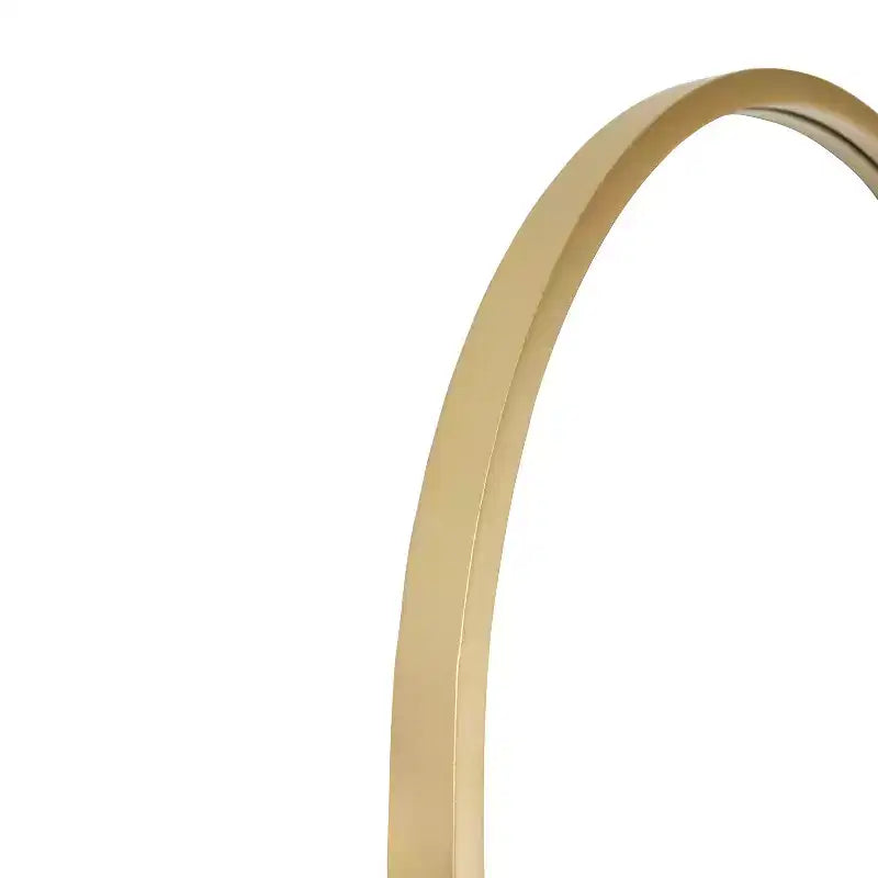 Flash Furniture Mila Specchio da Parete con Cornice ad Arco in Metallo per Corridoi, Ingressi, Sale da Pranzo e Soggiorni