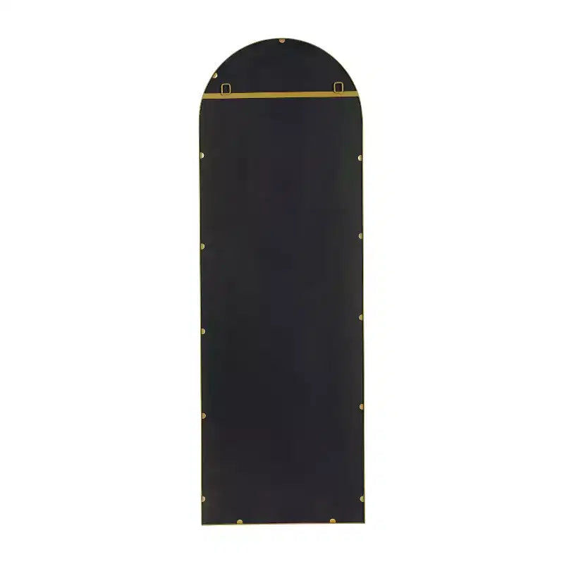 Flash Furniture Mila Specchio da Parete con Cornice ad Arco in Metallo per Corridoi, Ingressi, Sale da Pranzo e Soggiorni