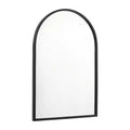 Flash Furniture Mila Specchio da Parete con Cornice ad Arco in Metallo per Corridoi, Ingressi, Sale da Pranzo e Soggiorni