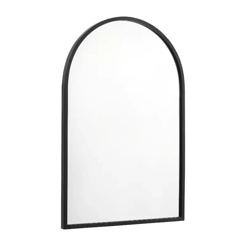 Flash Furniture Mila Specchio da Parete con Cornice ad Arco in Metallo per Corridoi, Ingressi, Sale da Pranzo e Soggiorni