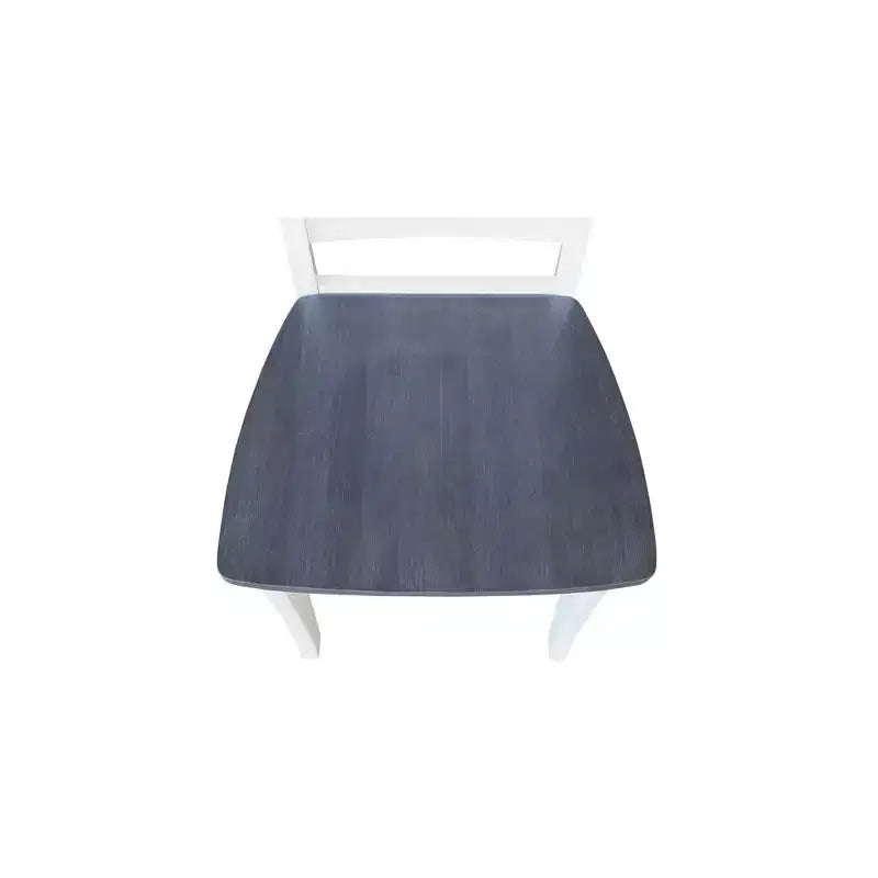Set di 2 sedie con schienale a X in legno massello - International Concepts