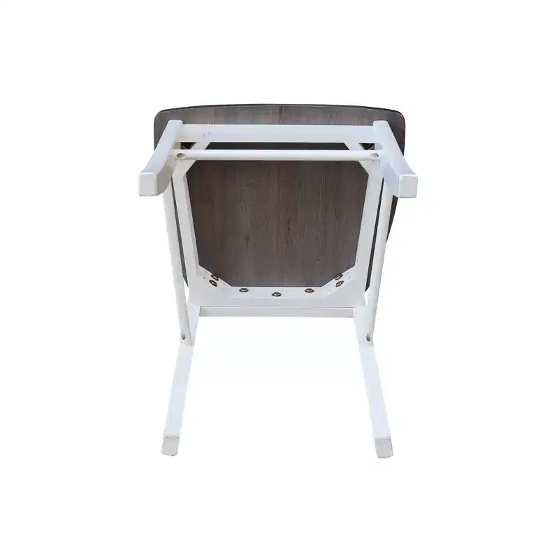 Set di 2 sedie con schienale a X in legno massello - International Concepts