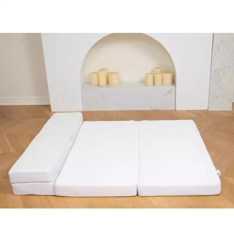 Divano Letto Pieghevole Cheer Collection a 4 Sezioni con 1 Strato in Memory Foam Imbottito in Gel