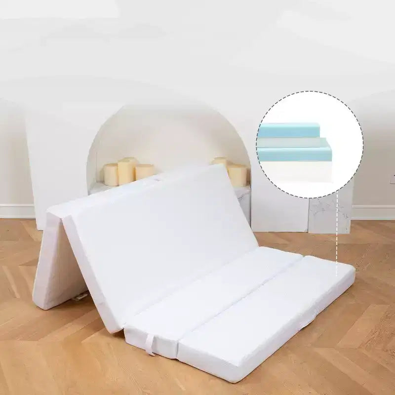 Divano Letto Pieghevole Cheer Collection a 4 Sezioni con 1 Strato in Memory Foam Imbottito in Gel