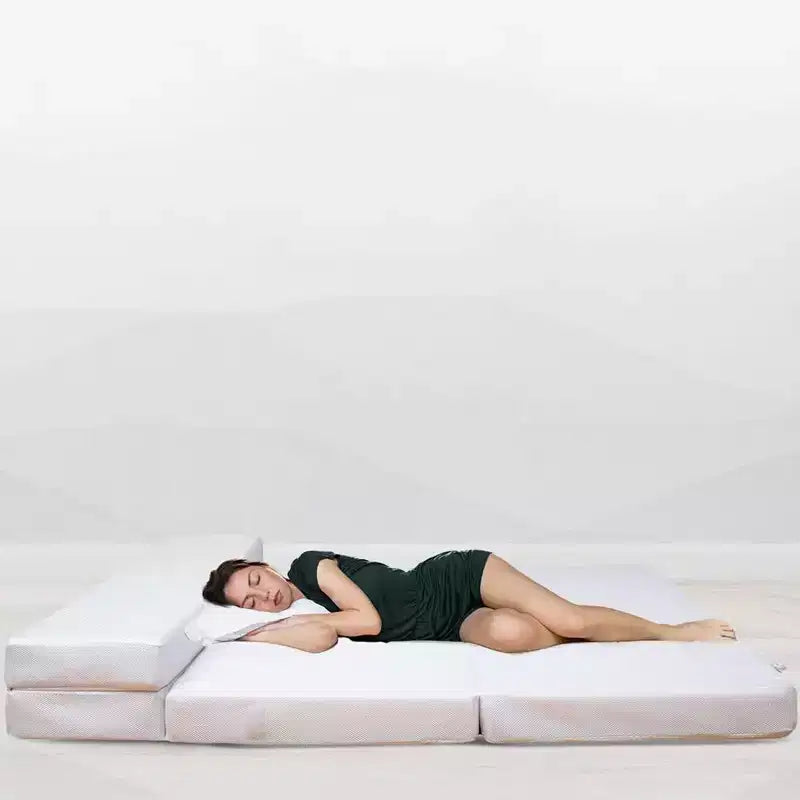 Divano Letto Pieghevole Cheer Collection a 4 Sezioni con 1 Strato in Memory Foam Imbottito in Gel