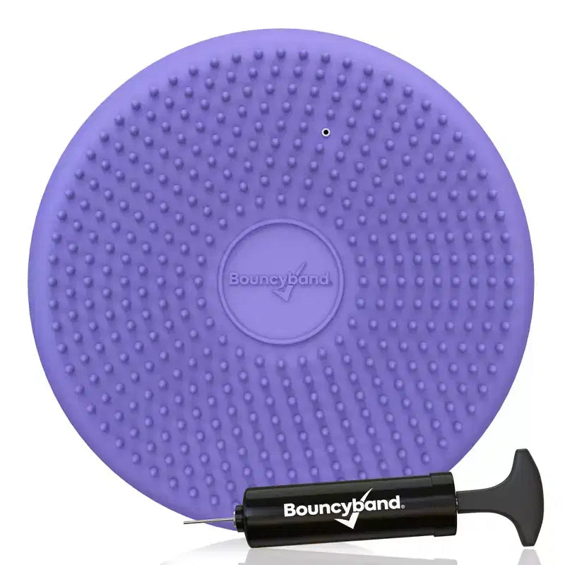 Cuscino sensoriale Bouncyband Little Wiggle Seat, Viola