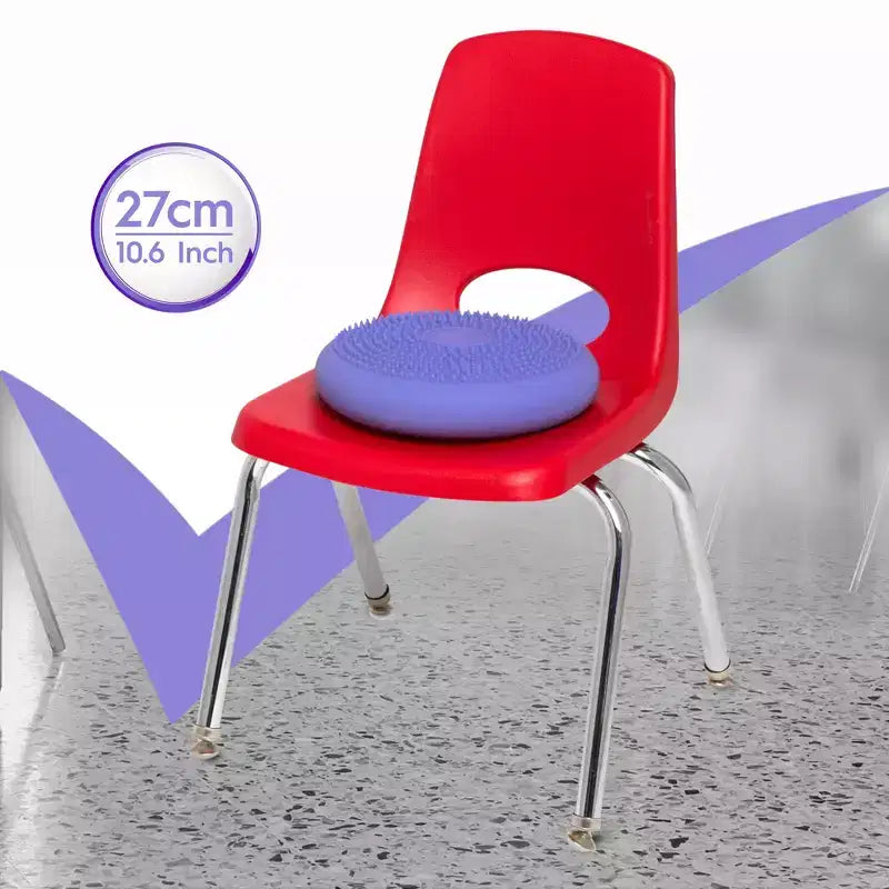 Cuscino sensoriale Bouncyband Little Wiggle Seat, Viola