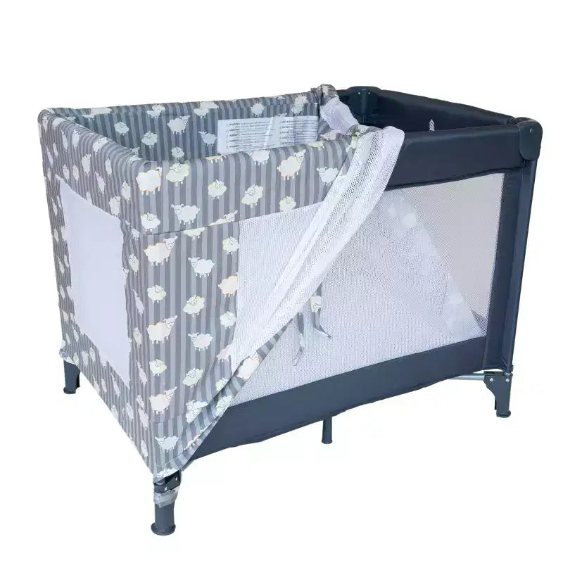 Coverplay Telo copri-recinto in ciniglia con braccioli dritti