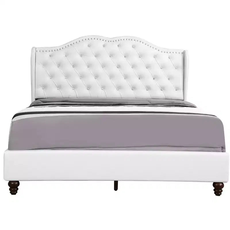 Passion Furniture Joy Jewel Letto a pannelli trapuntato Queen
