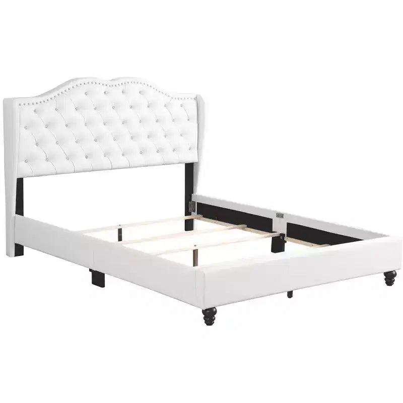 Passion Furniture Joy Jewel Letto a pannelli trapuntato Queen