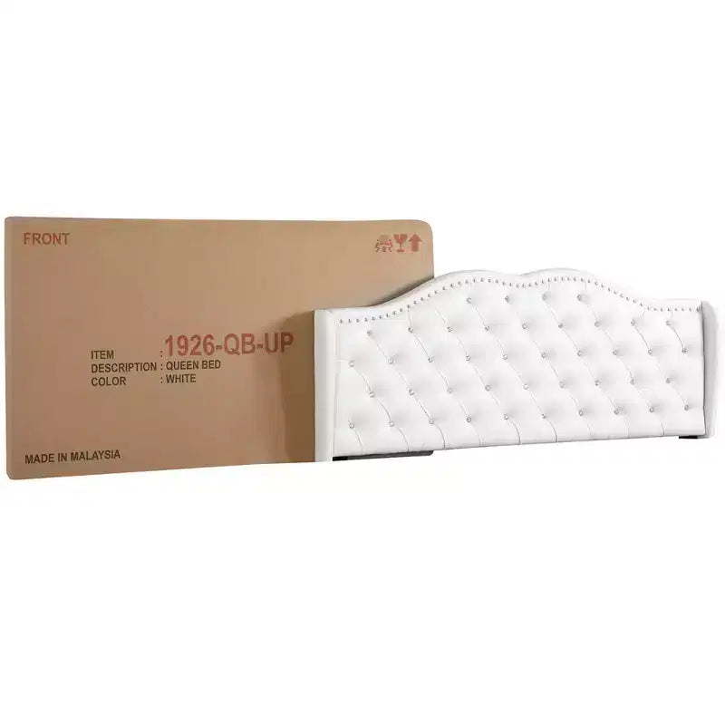 Passion Furniture Joy Jewel Letto a pannelli trapuntato Queen