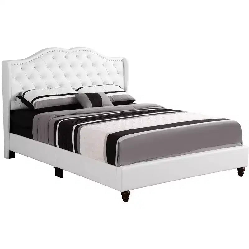 Passion Furniture Joy Jewel Letto a pannelli trapuntato Queen