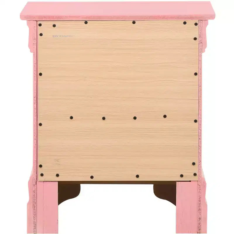 Comodino a 2 cassetti Passion Furniture Louis Philippe (24 pollici A X 21 pollici L X 16 pollici P)