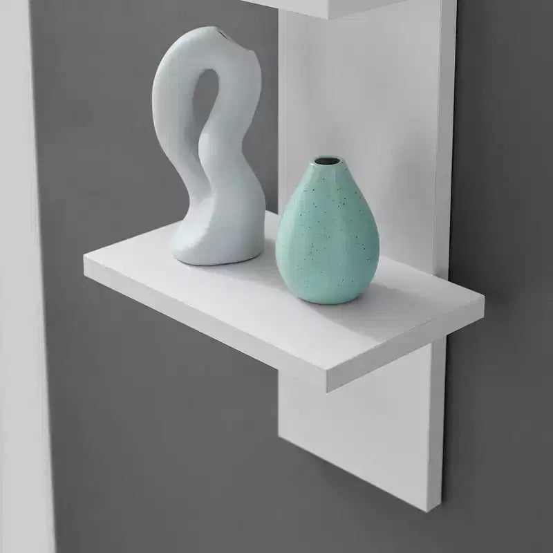 Scaffale a colonna con struttura a spina, 4 ripiani, 39,5 x 9, linea Utility - Danya B.