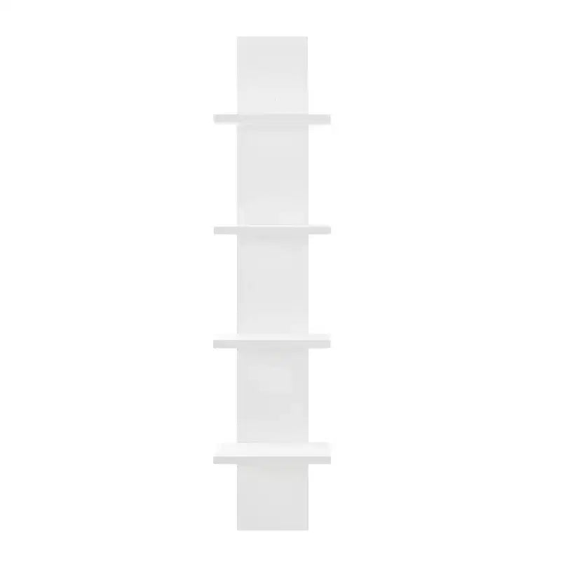 Scaffale a colonna con struttura a spina, 4 ripiani, 39,5 x 9, linea Utility - Danya B.