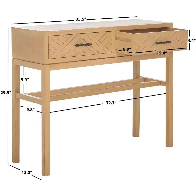 Consolle a 2 cassetti Ajana - CNS5709 -Safavieh