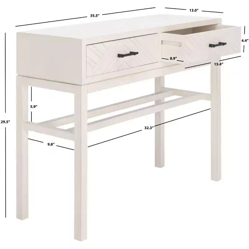 Consolle a 2 cassetti Ajana - CNS5709 -Safavieh